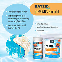 Avis Hoefer Chemie Granulés Bayzid® pH Moins en Bidon de 7 KG pour Piscines et Spas