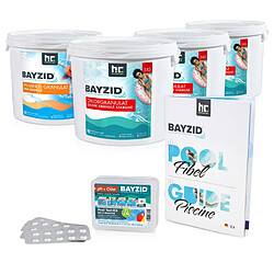 Hoefer Chemie Kit de base pH et chlore BAYZID® pour piscine - Solution d'entretien efficace