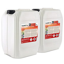 Hoefer Chemie Bioéthanol 100 % Dénaturé FLAMBIOL® en Bidon de 20 L - Combustible Écologique et Efficace