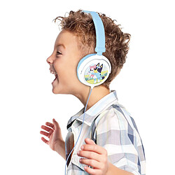 Lexibook Casque stéréo filaire pliable avec limitation de volume d'écoute Bluey pas cher