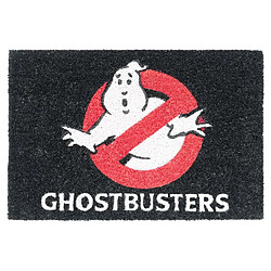 Inny Paillasson Décoratif Motif Logo Fantôme 40x60cm Antidérapant Noir / Rouge