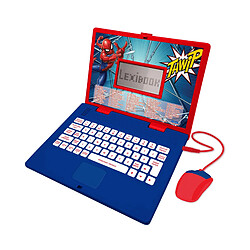 Lexibook Ordinateur portable éducatif bilingue Spider-Man (EN/CZ)