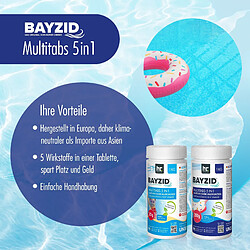 Hoefer Chemie Galets de Chlore Multifonction 5en1 Bayzid® 5 Kg - Traitement Efficace pour Piscines pas cher