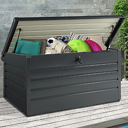 Acheter Idmarket Coffre rgt métal 870L gris ant