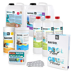 Hoefer Chemie BAYZID® Kit Anti-Turbidité pour Piscines avec Eau de Puits - Solution Efficace pour Eau Claire