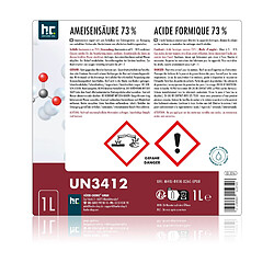 Hoefer Chemie Acide Formique 73% Höfer Chemie® - Bouteille de 1L, Qualité Technique pas cher