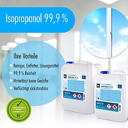 Avis Hoefer Chemie Alcool Isopropylique 99,9% Höfer Chemie® - Bouteille de 1 L