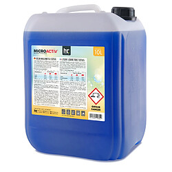 Hoefer Chemie Lessive Liquide Microactiv® Écologique 10L pour Blanc et Couleurs 