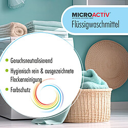 Acheter Hoefer Chemie Lessive Liquide Microactiv® Écologique 10L pour Blanc et Couleurs