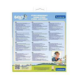 Acheter Lexibook Casque stéréo filaire pliable avec limitation de volume d'écoute Bluey
