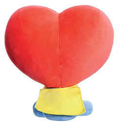 Line Friends BT21 Peluche Mascotte Tata Baby en Polyester Ultra Douce BT21 Bleu / Rouge