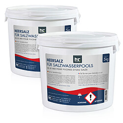 Hoefer Chemie Sel Marin de 5 kg pour Piscines avec Électrolyse pas cher
