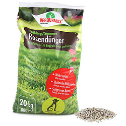 Hoefer Chemie Engrais Minéral VERDURMAX® Printemps / Été pour un Gazon Éclatant