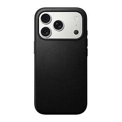 Nomad Coque pour iPhone 17 Pro MagSafe en Cuir Premium Antichocs Noir pas cher