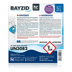 Hoefer Chemie BAYZID® Winterfit - Produit d'Hivernage pour Piscines 3 L pas cher