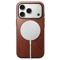 Avis Nomad Coque pour iPhone 17 Pro MagSafe en Cuir Horween Antichocs Marron