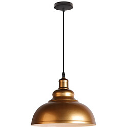 STOEX Suspension Rétro Vintage E27 Lustre D'Intérieur Abat-Jour En Métal