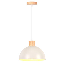 STOEX Lustre En Métal Vintage Suspension Moderne D'Intérieur E27 Blanc