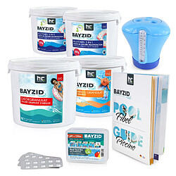 Hoefer Chemie BAYZID® Kit de Démarrage Complet pour Grandes Piscines - Entretien Efficace de l'Eau