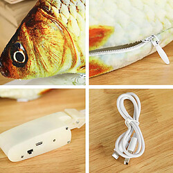 Acheter Generic Home Jouet poisson électrique simulation 30 cm – carpe d’herbe