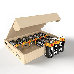 KODAK Xtralife Piles C-LR14 Alcaline 1,5V – Pack de 12