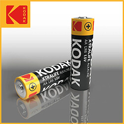 KODAK Xtralife Piles AA-LR6 Alcaline 1,5V – Pack de 60