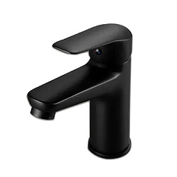 Avis Kiamami Valentina Robinet de lavabo noir mat en laiton design moderne | Bormio