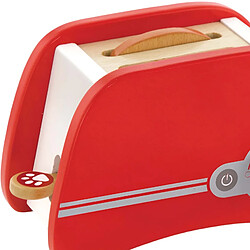 Acheter Viga Toys Grille-pain en Bois avec Bouton Rotatif Ludique Rouge