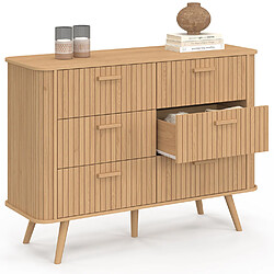 Acheter Idmarket COMMODE 6 TIROIRS ROMIE LATTES
