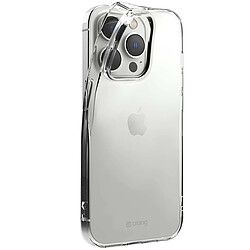 Crong Coque Flexible pour iPhone 14 Pro Crystal Slim Cover Transparent