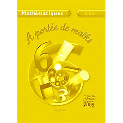 A portée de maths, mathématiques CE2 : guide pédagogique
