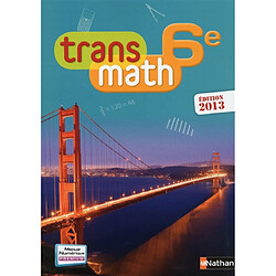 Transmath 6e : manuel : grand format - Occasion