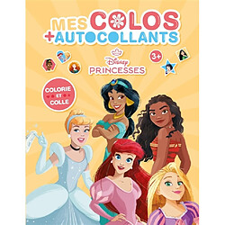 DISNEY PRINCESSES : Mes colos + autocollants