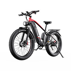 Duotts F26 Vélo Électrique - 750W*2 48V 20Ah - Noir et rouge