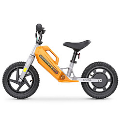 AOKDA AO-K8 Vélo d’équilibre enfant électrique - 180W 21.6V5.2Ah 12" - Orange