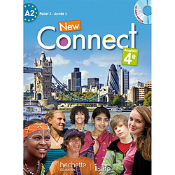 New connect anglais 4e : A2, palier 2, année 1