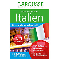 Italien dictionnaire mini : français-italien, italien-français. Italiano mini dizionario : francese-italiano, italiano-francese