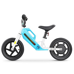 AOKDA AO-K8 Vélo d’équilibre enfant électrique - 180W 21.6V5.2AH 12" - Bleu