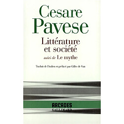 Littérature et société. Le mythe