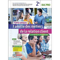 Famille des métiers de la relation client, 2de bac pro
