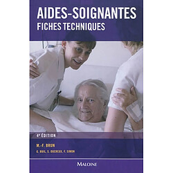 Aides-soignantes : fiches techniques - Occasion