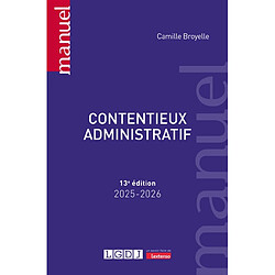 Contentieux administratif : 2025-2026