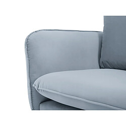Cosmopolitan design Fauteuil Vienna - Bleu clair pas cher