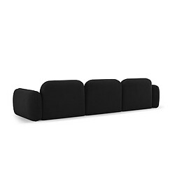 Acheter Cxl by christian lacroix Canapé droit velours 4 places - Anthracite