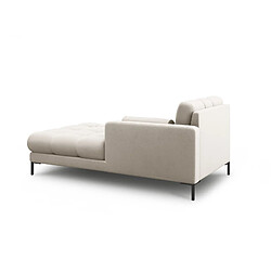 Cosmopolitan design Méridienne Bali droite - Beige