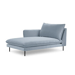 Cosmopolitan design Méridienne Vienna gauche - Bleu clair