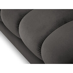 Cosmopolitan design Méridienne Bali - Gris foncé pas cher