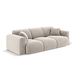 Cosmopolitan design canapé Nolio 3 places - Beige