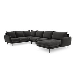 Acheter Cosmopolitan design Canapé panoramique Vienna - Gris foncé