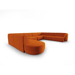 Cxl by christian lacroix canapé panoramique Lionel - Terracotta